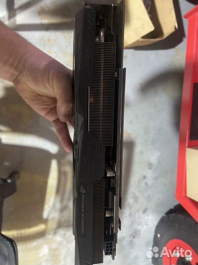 Видеокарта asus rog strix rx 580 8gb