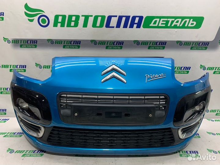 Бампер в сборе передний Citroen C3 Picasso минвен