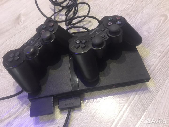 Sony PS2 с играми