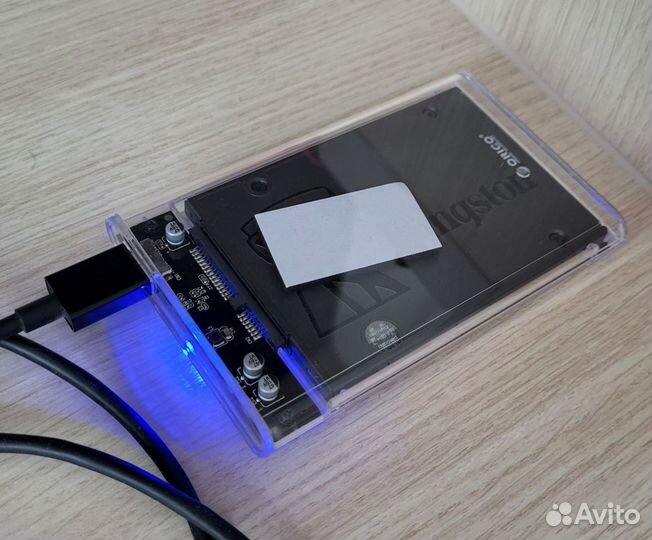 SSD Kingston 240gb + кейс Orico 2.5 USB 3.0