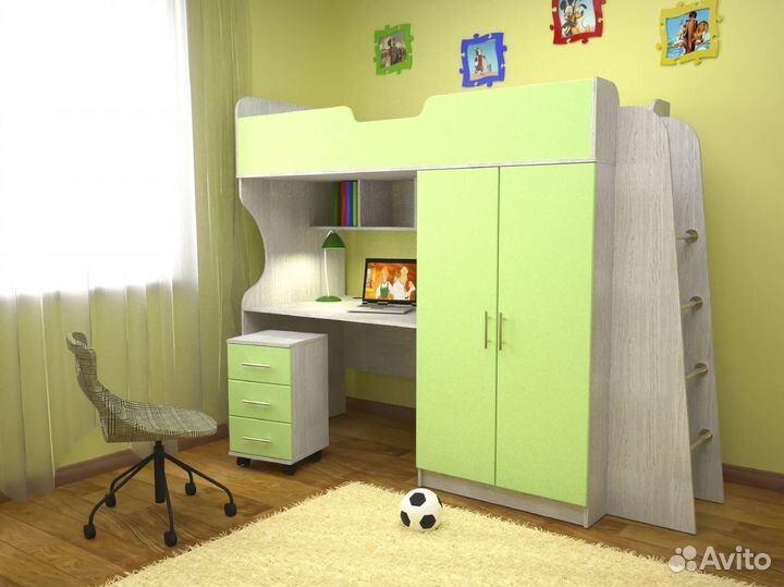 Детский Гарнитур Емеля-2 мдф