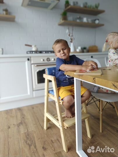 Тест-драйв растущего стульчика Тоян