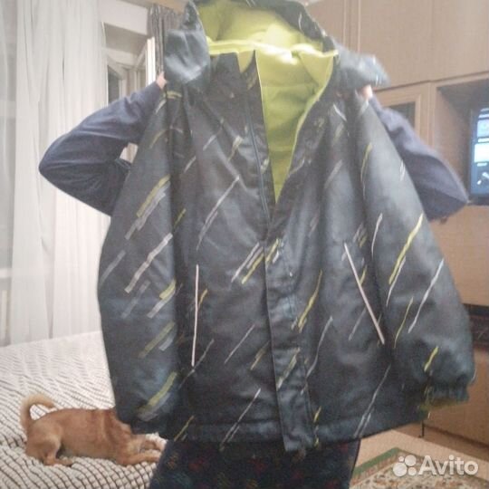 Зимний костюм для мальчика 140