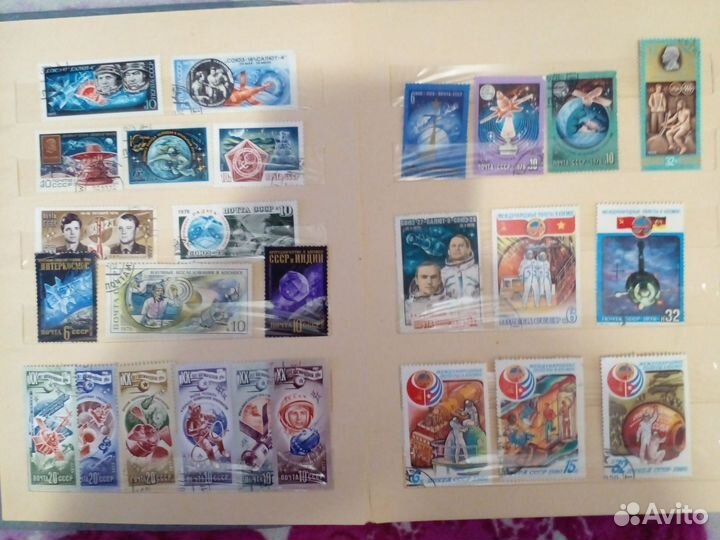 Альбом с марками. Космос. СССР