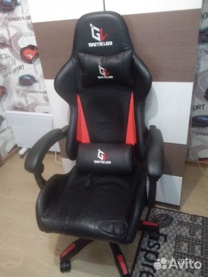 Игровое кресло gamelab tetra, Red