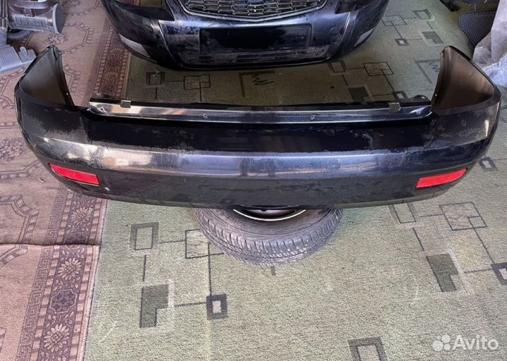 Бампер задний priora 1