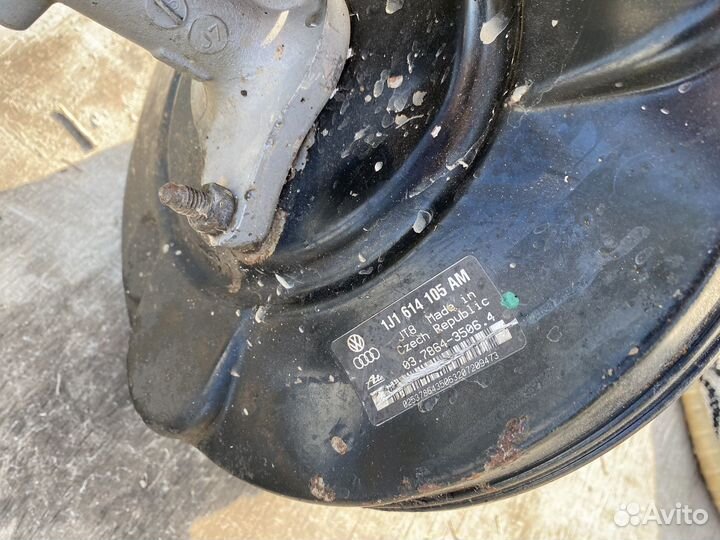 Вакуумный усилитель тормозов skoda octavia a4