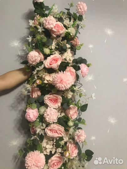 Цветочная композиция на свадьбу