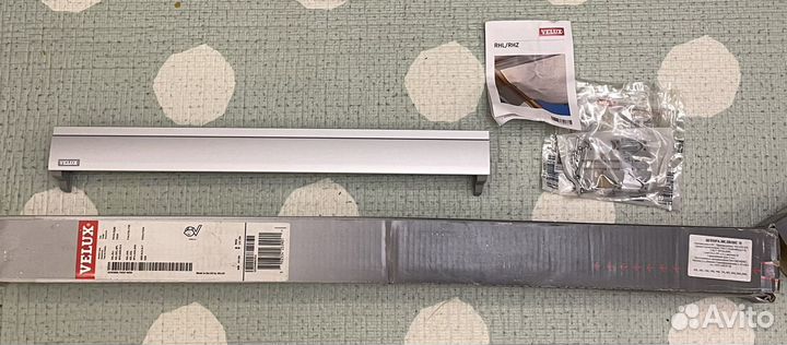 Штора velux 66x188 под лен