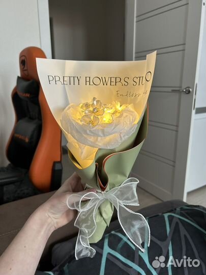 Букет с подсветкой