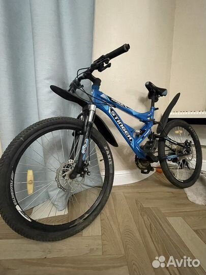 Велосипед горный с дисковыми тормозами