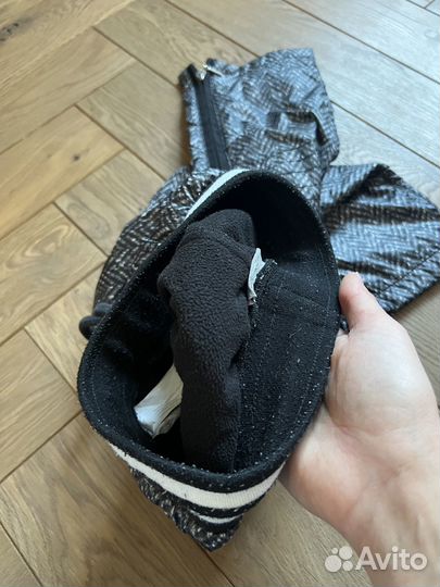 Штаны брюки Gulliver утепленные на флисе 104, 110