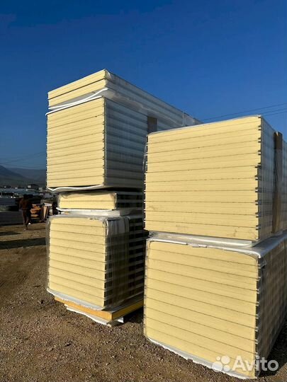 Сэндвич панели новые 100мм