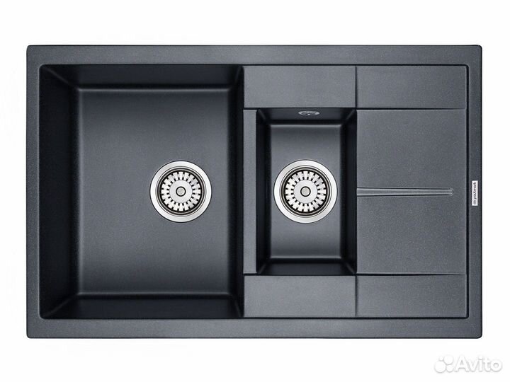 Кухонная мойка Paulmark Feste PM237850-BLM