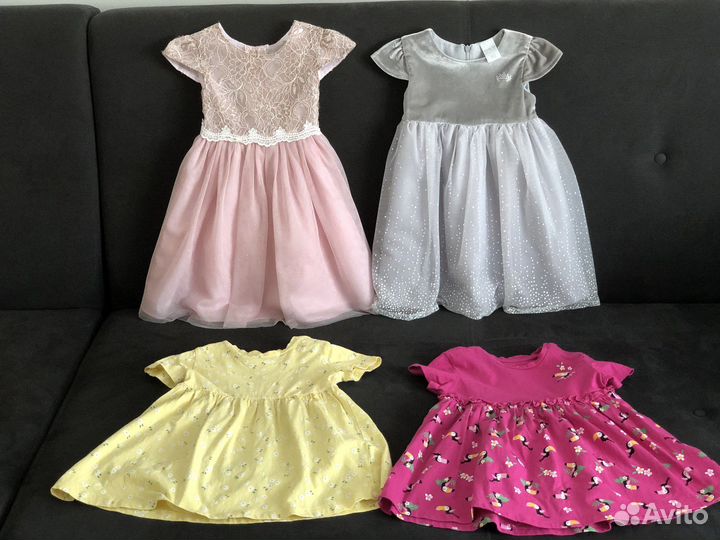 Платье для девочки 92