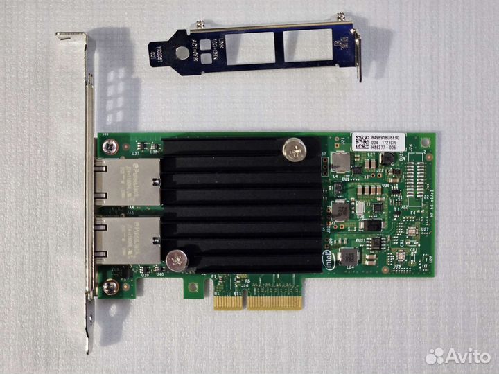 Сетевой адаптер Intel X550-T2