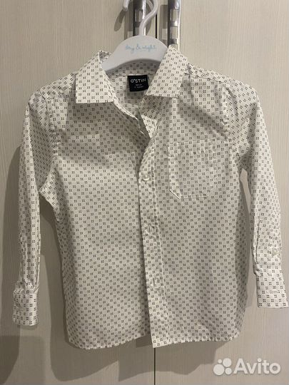 Рубашка для мальчика 92 98