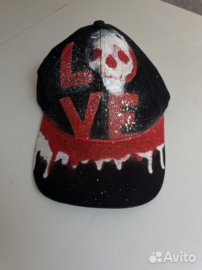 Пиджак, кепка, панама кастом роспись