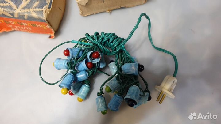 Елочная гирлянда СССР - тип эг 220/23