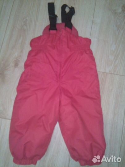 Зимний полукомбинезон рост 86