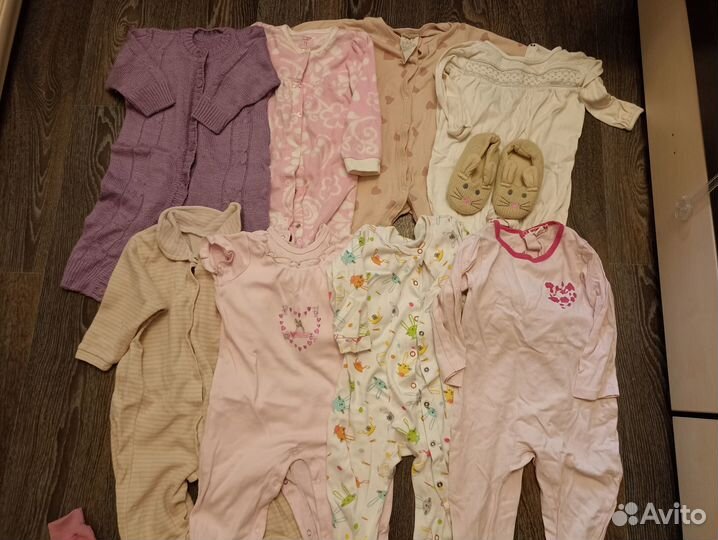 Пакет одежды для девочки 74-86