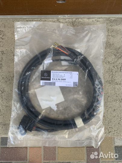 Проводка электрики прицепа Mercedes