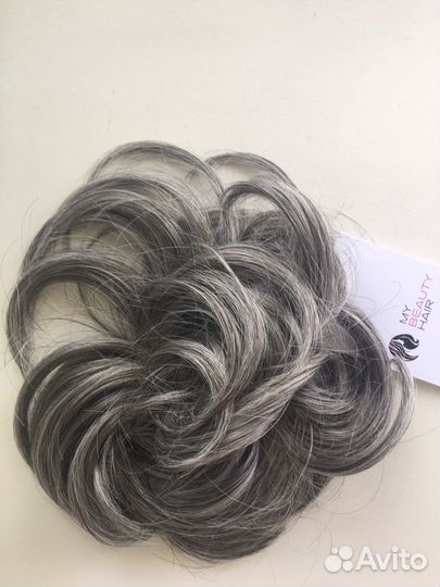 Шиньон-резинка из искусственных волос