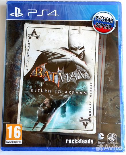 Игра для Sony PS4/Batman Return To Arkham