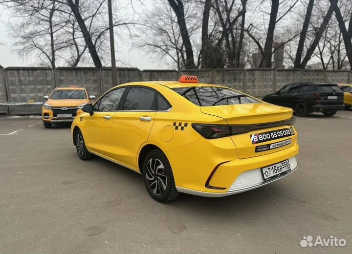 Аренда авто под такси Baic U5+ под такси