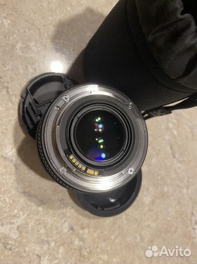 Объектив Canon EF 50mm f 1.4 с защитным чехлом