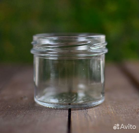Стеклянная баночка, 0.125 л, то-66