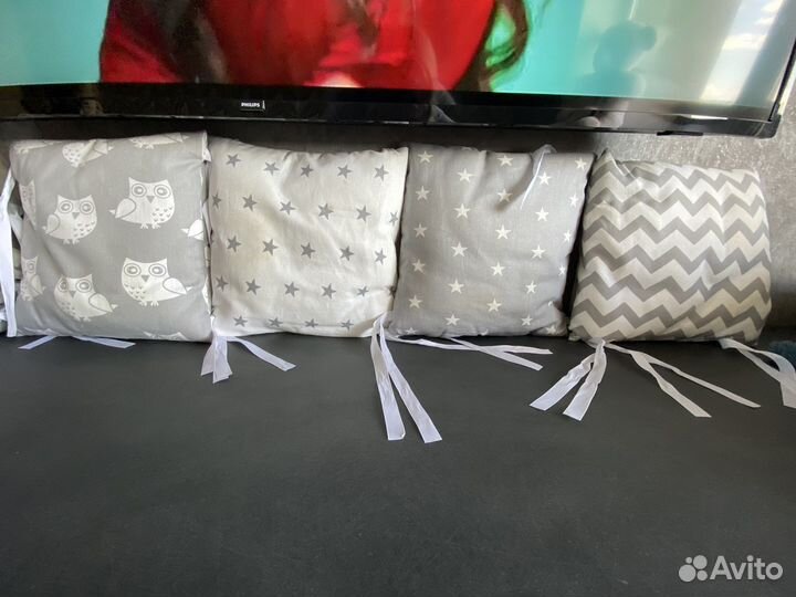 Бортики в детскую кроватку бу