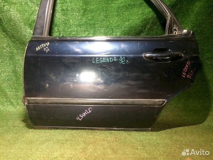 Дверь задняя левая Honda legend KA7 Сине-зеленая ц