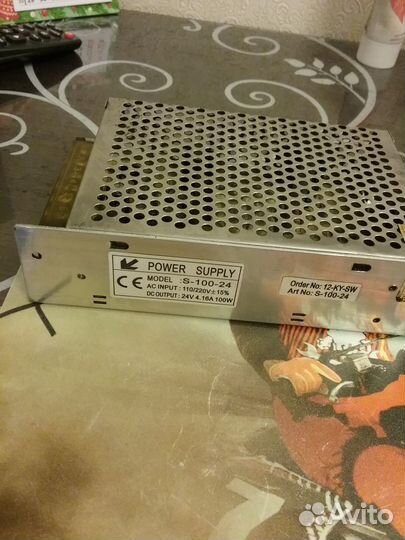 Блок питания для лент 24В 100Вт