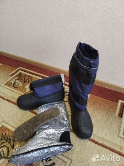 Сапоги зимние для охоты и рыбалки