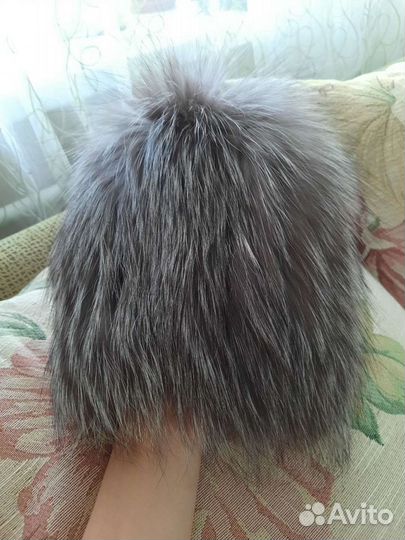 Шапка из чернобурки