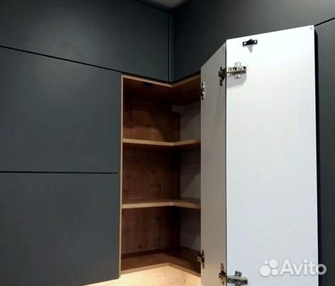 Кухня угловая на заказ.мдф фасады