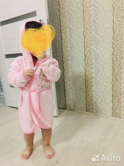 Детский халат на девочку