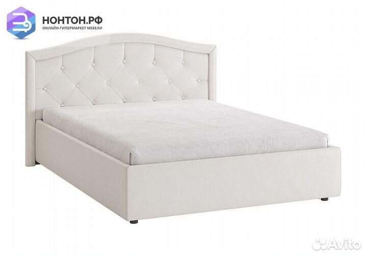 Кровать Верона 1.4 м белая