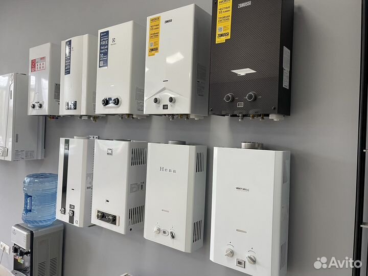Газовые котлы настенные Колонки Водонагреватели