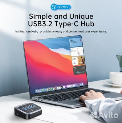 USB hub (хаб, свич, switch), orico 4 порта USB3.2