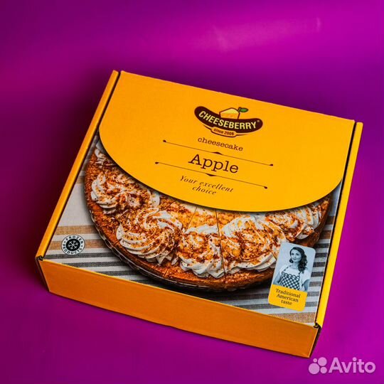 Чизкейк Нью-Йорк яблочный