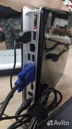 Мини пк aton 525 4x1.8ghz 2gb