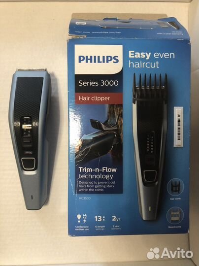 Машинка для стрижки волос philips