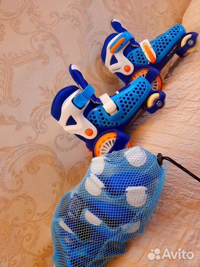 Детские ролики и защита