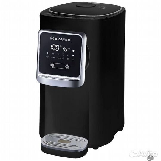 BR1090, brayer 1090BR Термопот, 5л, 1200Вт, черный