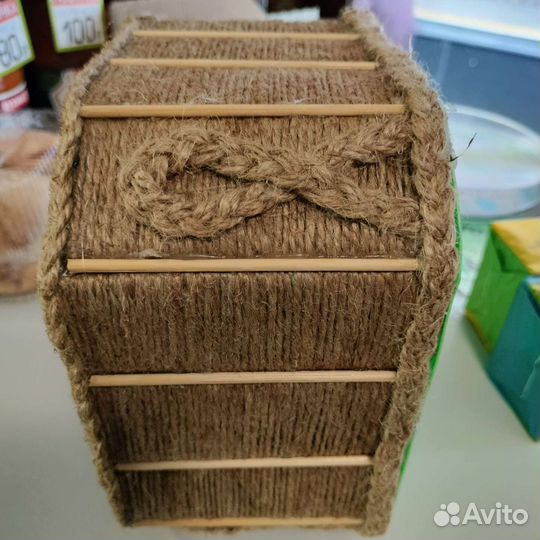 Лукошко ручной работы