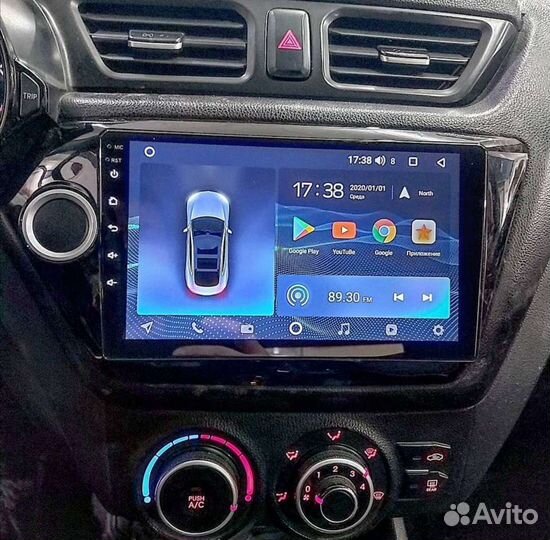 Магнитола Android Kia Rio 3 2010-2016