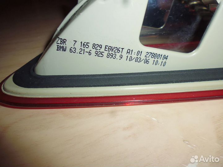 Фонарь задний внутренний левый BMW E60/E61