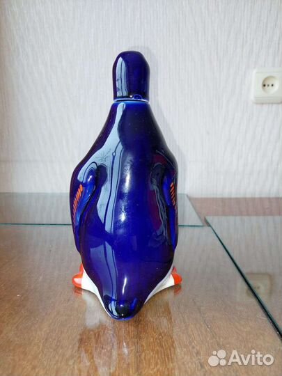 Штоф статуэтка пингвин фарфор лфз